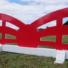 Red Fence Filler